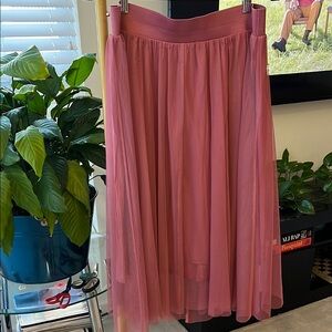 Torrid full tulle skirt size 0